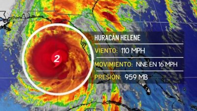 Huracán Helene más cerca de Florida y a punto de alcanzar categoría 3