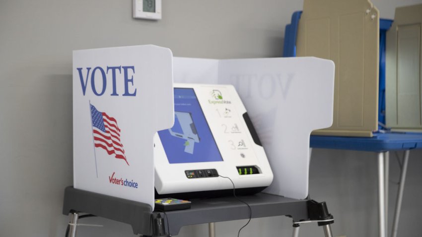 MINNESOTA, UNITED STATES – SEPTEMBER 20: An accessible voting machine is setup at the Minneapolis in Minnesota, United States on September 20, 2024. (Photo by Christopher Mark Juhn/Anadolu via Getty Images)