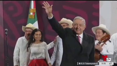 Andrés Manuel López Obrador se despide de la Presidencia de México