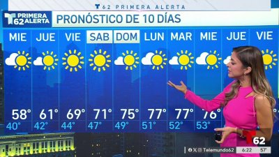 Tiempo frío con máximas en los 50 grados para nuestra región