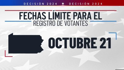 Se acerca la fecha límite para registrase para votar en Pensilvania