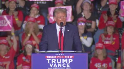 Trump en PA: “Cuando tome posesión se acabó la invasión”