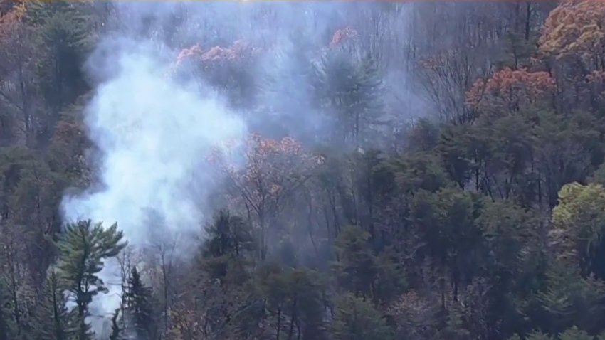 Fuego forestal pone en riesgo casas cercanas tras quemar 40 acres