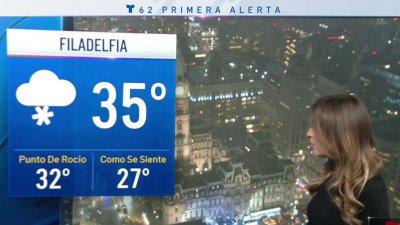 Nieve ligera afecta tránsito vespertino del viernes