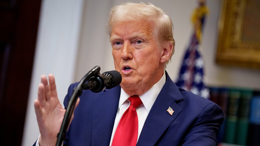 WASHINGTON, DC – JANUARY 21: U.S. President Donald Trump speaks during a news conference in the Roosevelt Room of the White House on January 21, 2025 in Washington, DC. Trump announced an investment in artificial intelligence (AI) infrastructure and took questions on a range of topics including his presidential pardons of Jan. 6 defendants, the war in Ukraine, cryptocurrencies and other topics. (Photo by Andrew Harnik/Getty Images)