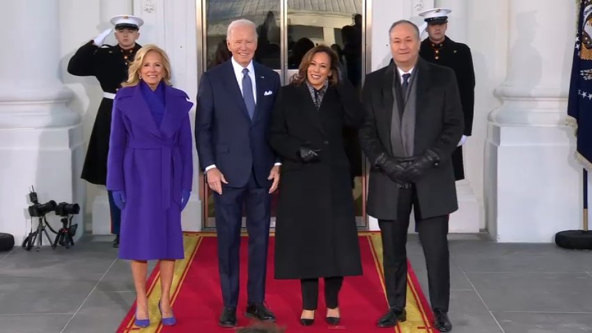 Biden y Harris esperan a Trump