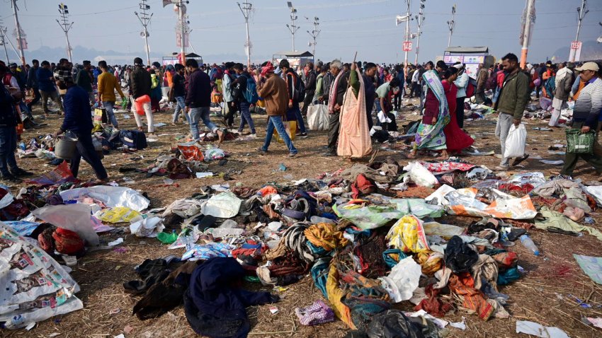 Al menos 15 muertos en una estampida en el festival hindú de Kumbh Mela, según medios indios