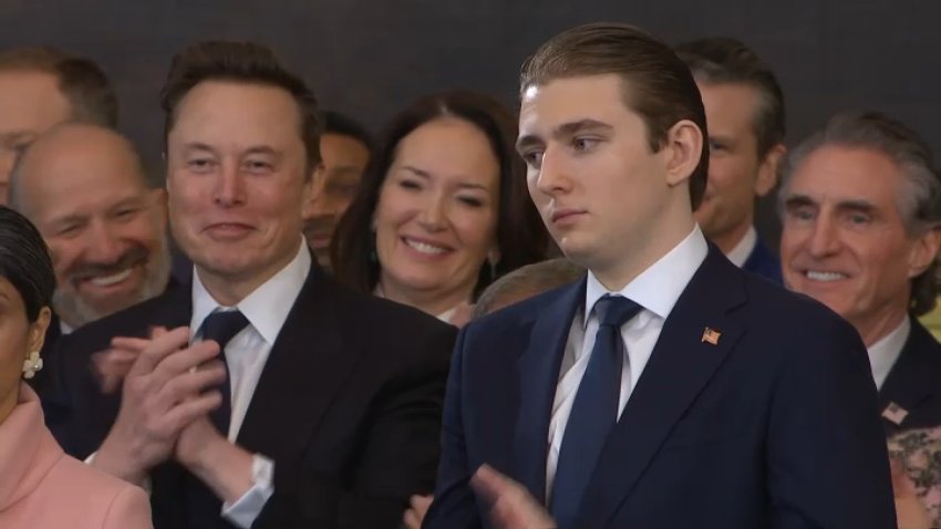 elon musk y el hijo de trump
