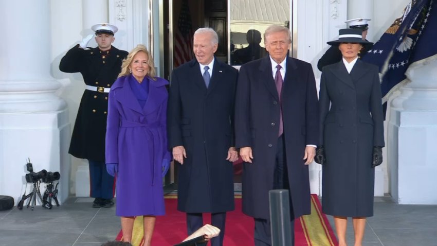 Biden y Trump casa blanca