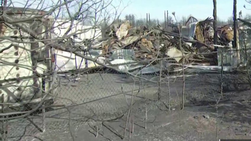 Pulso de afectados por el fuego Jones Road en NJ