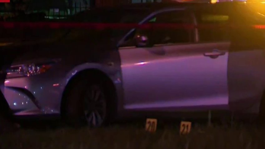 Impresionante escena tras persecución que terminó en balacera mortal al noreste de Filadelfia