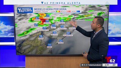 Un fin de semana lluvioso con posibles tormentas en nuestra zona