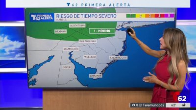 Posibilidad de aguaceros persistentes para el martes