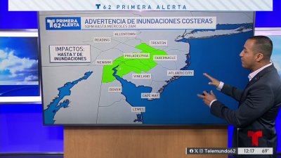 Aguaceros dispersos para el martes y temprano el miércoles