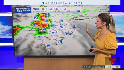 Continúa el patrón de lluvias con posibles tormentas para el viernes