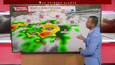 Línea de tormentas inicia al norte de la región