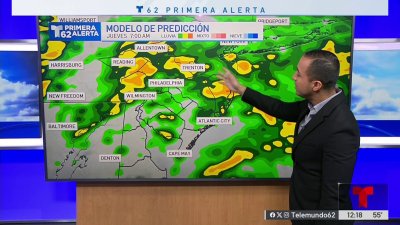 Aguaceros persistentes miércoles y jueves