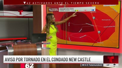 Aviso por tornado en el condado de New Castle