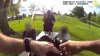 Entrenamiento con drone policial detecta a menores con drogas y arma en un parque