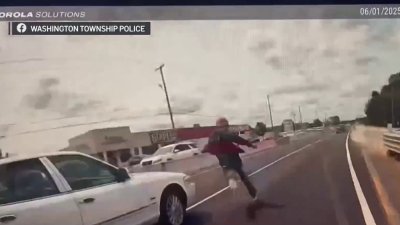 Cámara corporal de un oficial muestra arresto de hombre que huía en NJ