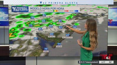 Se pronostican posibles lluvias este viernes en partes de la región