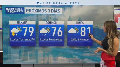 Se pronostica lluvias y tormentas para el fin de semana en nuestra zona