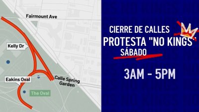 Vías cerradas en Center City por la protesta ‘No Kings’ en Filadelfia