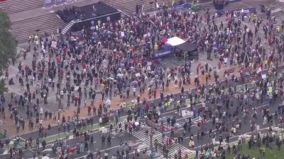 Así se vivió la tarde del ‘No Kings Day” en Filadelfia