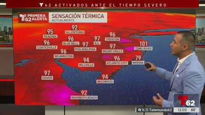 Advertencia de calor vigente hasta las 8:00 p.m.