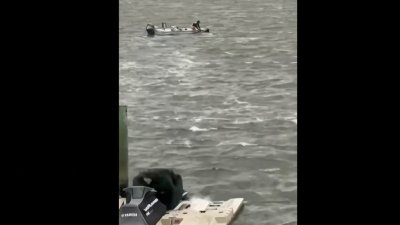 Rescate en alta mar en Sea Isle