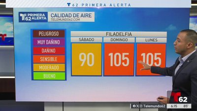 Emiten alerta sobre la calidad del aire en la región de Filadelfia para el domingo