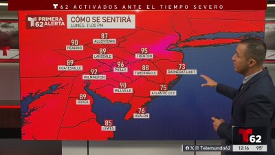 Aire cálido y húmedo estancado en la región