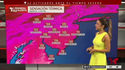 Sensación térmica podría sentirse hasta en 106 grados para partes de nuestra región