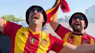 Fanáticos disfrutan del Mundial de Clubes en Filadelfia a pesar del intenso calor