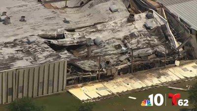 Equipos responden al derrumbe de un edificio en Upper Deerfield, NJ