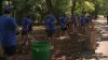 Iniciativa de limpieza en Camden con la participación de los Sixers