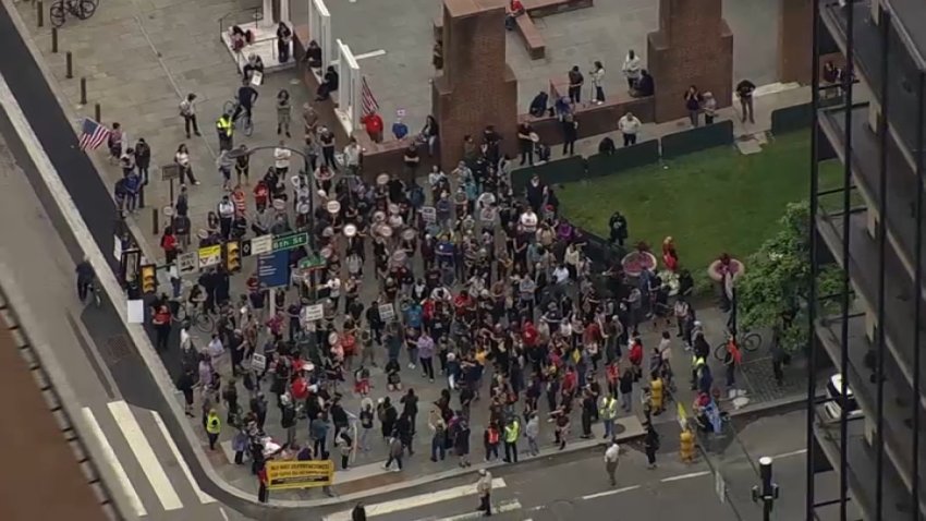 protesta ICE filadelfia