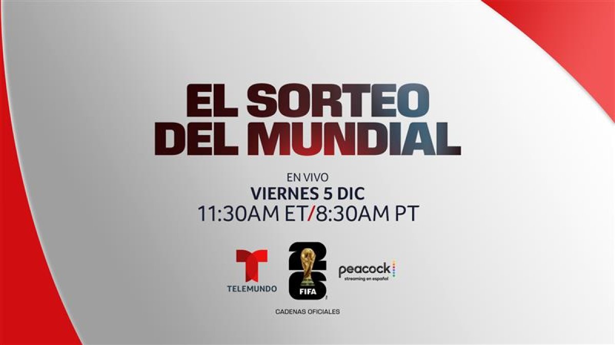 Sorteo Final de la Copa Mundial de la FIFA 2026™ – Telemundo 62