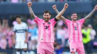 FORT LAUDERDALE, FLORIDA – DECEMBER 06: Lionel Messi #10 of Inter Miami CF celebrates winning the Audi 2025 MLS Cup Final match between Inter Miami CF and Vancouver Whitecaps FC at Chase Stadium on December 06, 2025 in Fort Lauderdale, Florida. (Photo by Rich Storry/Getty Images)