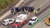 Impresionante colisión en I-95 entre dos vehículos de motor