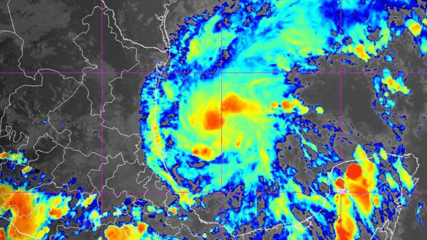 Se forma la depresión tropical 9 en el Golfo de México.